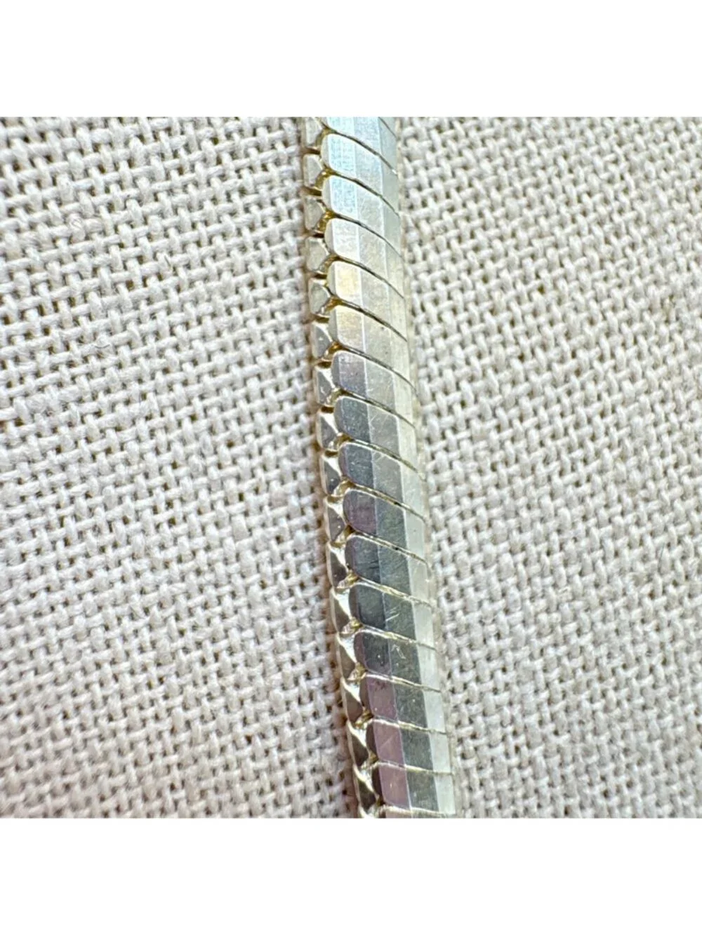 Flexible Low Dome Omega Herringbone Chain 925 Sterling Silver 4.5mm Wide 18